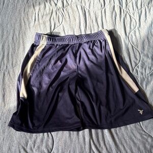 Old Navy Men's Black and Tan Athletic Shorts